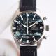 Replica IWC Pilot's Chronograph Watch  Black Dial Stainless Steel Strap 43mm (2)_th.jpg